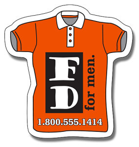 Promotional Magnets: Collared Shirt Magnets